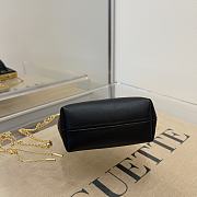 Fendi Nano Frist Charm Black 7AS051 Size 11.5 x 5.5 x 10 cm - 6