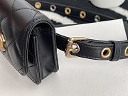 Chanel Belt Bag Black/White AP2549 Size 10 x 8 × 3.2 cm - 4