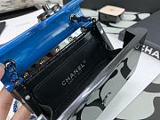 Chanel Mini Evening Bag Black & Blue AS2534 Size 12 x 8 x 5 cm - 4