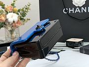 Chanel Mini Evening Bag Black & Blue AS2534 Size 12 x 8 x 5 cm - 5