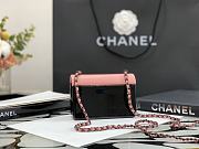 Chanel Mini Evening Bag Black & Pink AS2534 Size 12 x 8 x 5 cm - 4