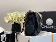 Chanel 19 Crochet Bag Black AS1160 Size 26 x 16 x 9 cm - 2