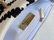 Chanel 19 Crochet Bag White AS1160 Size 26 x 16 x 9 cm - 6