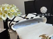 Chanel 19 Crochet Bag White AS1160 Size 26 x 16 x 9 cm - 5