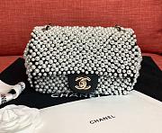 Chanel Pearl On Flap Bag AS0644 Size 20 x 15 x 6 cm - 1