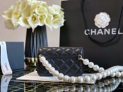 Chanel Clutch with Chain in Imitation Pearls Size 9.5 x 15.2 x 3.5 cm - 3