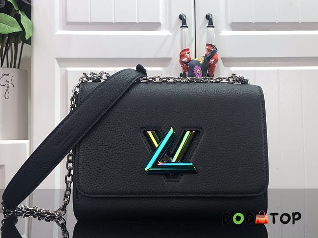Louis Vuitton Twist MM Epi Grain Leather Black Size 23 x 17 x 9.5 cm - 1