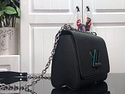 Louis Vuitton Twist MM Epi Grain Leather Black Size 23 x 17 x 9.5 cm - 5