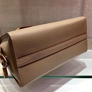 Prada Saffiano Leather Esplanade Bag Apricot 1BA046 Size 30 x 22 x 14 cm - 6