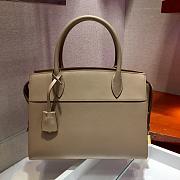 Prada Saffiano Leather Esplanade Bag Apricot 1BA046 Size 30 x 22 x 14 cm - 3