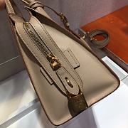 Prada Saffiano Leather Esplanade Bag Apricot 1BA046 Size 30 x 22 x 14 cm - 2