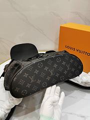 LV Christopher PM Backpack in Monogram Eclipse M41379 Size 34 × 47 x 13 cm - 4