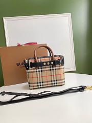 Burberry Mini Vintage Check Triple Stud Belt Bag Archive Beige Size 21.5 x 12 x 19 cm - 1