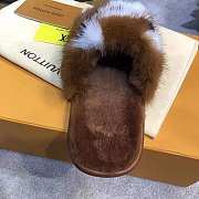 LV Slippers Brown - 2