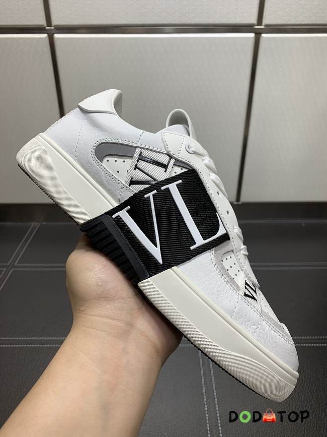 Valentino VL7N Low Top Sneakers White/Black - 1