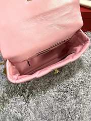 Valentino Large Roman Stud Shoulder Bag Light Pink Size 30 x 20 x 12 cm - 6