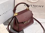 Givenchy Mini Mystic Bag Burgundy Size 20 x 19 x 7 cm - 5
