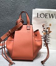 Loewe Hammock Bag in Pink Tulip Calfskin Size 32 x 28 x 15 cm - 1