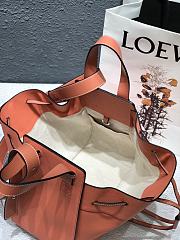 Loewe Hammock Bag in Pink Tulip Calfskin Size 32 x 28 x 15 cm - 5