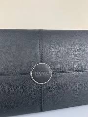 Loewe Large Cushion Tote Bag Calfskin Black Size 35 x 27 x 19 cm - 5