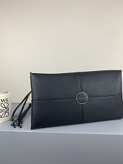 Loewe Large Cushion Tote Bag Calfskin Black Size 35 x 27 x 19 cm - 4