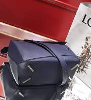 Loewe Medium Puzzle Bag Soft Grained Calfskin Purple Size 29 x 18 x 12 cm - 2