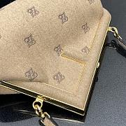 Fendi Small First Flannel Beige 8BP129 Size 26 x 9.5 x 18 cm - 5