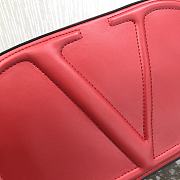 Valentino V Logo Cross Body Camera Bag Red Size 25 x 15.5 x 6 cm - 4