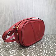 Valentino V Logo Cross Body Camera Bag Red Size 25 x 15.5 x 6 cm - 2