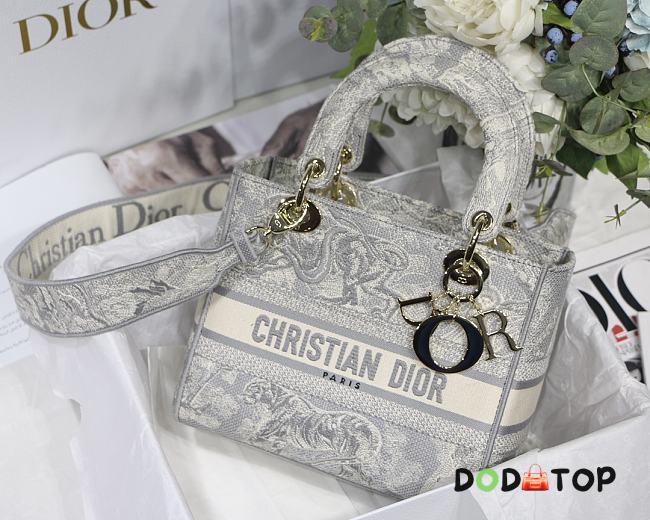 Dior Lady Dior with gold hardware 007 - 1