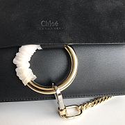Chloe Faye Small Shoulder Bag Black S127 Size 24 x 15 x 7  cm - 2