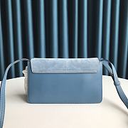 Chloe Faye Small Shoulder Bag Light Blue S127 Size 24 x 15 x 7 cm - 4