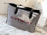 Givenchy Small Bond Shopping Bag In Canvas Black Size 43 x 29 x 16 cm - 1