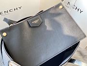 Givenchy Small Bond Shopping Bag In Canvas Black Size 43 x 29 x 16 cm - 5