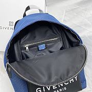 Givenchy Logo-Print Backpack Blue 35 x 9 x 45 cm - 5