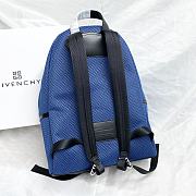 Givenchy Logo-Print Backpack Blue 35 x 9 x 45 cm - 3
