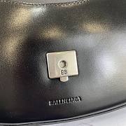 Balenciaga Woman's Ghost Sling Bag In Leather Black Size 23 x 5 x 15 cm - 6