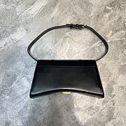 Balenciaga Downtown XS Shoulder Bag In Black Smooth Leather Size 25 cm - 6
