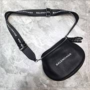 Balenciaga Everyday Strap Crossbody Bag Black Size 24 x 19 x 9 cm - 1