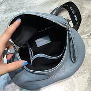 Balenciaga Everyday Strap Crossbody Bag Gray Size 24 x 19 x 9 cm - 4