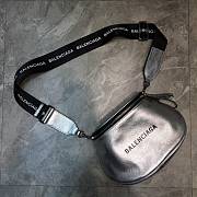 Balenciaga Everyday Strap Crossbody Bag Silver Size 24 x 19 x 9 cm - 1
