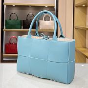 Bottega Veneta Arco Tote Light Blue 652867 Size 36 x 24 x 12 cm - 5