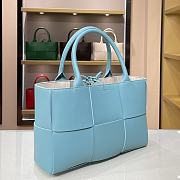 Bottega Veneta Arco Tote Light Blue 652867 Size 36 x 24 x 12 cm - 4