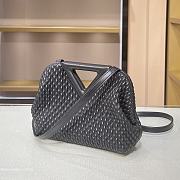 Bottega Veneta Small Point Bag Black 661986 Size 24 × 16 × 8 cm - 6
