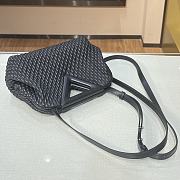 Bottega Veneta Small Point Bag Black 661986 Size 24 × 16 × 8 cm - 3