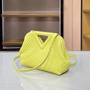 Bottega Veneta Small Point Bag Lemon 661986 Size 24 × 16 × 8 cm - 6
