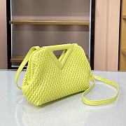 Bottega Veneta Small Point Bag Lemon 661986 Size 24 × 16 × 8 cm - 4