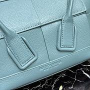 Bottega Veneta Small Arco Powder Blue Grain Leather 666873 Size 29 x 29 x 9 cm - 2