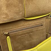 Bottega Veneta Small Arco Yellow Grain Leather 666873 Size 29 x 29 x 9 cm - 6
