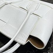 Bottega Veneta Small Arco White Grain Leather 666873 Size 29 x 29 x 9 cm - 6
